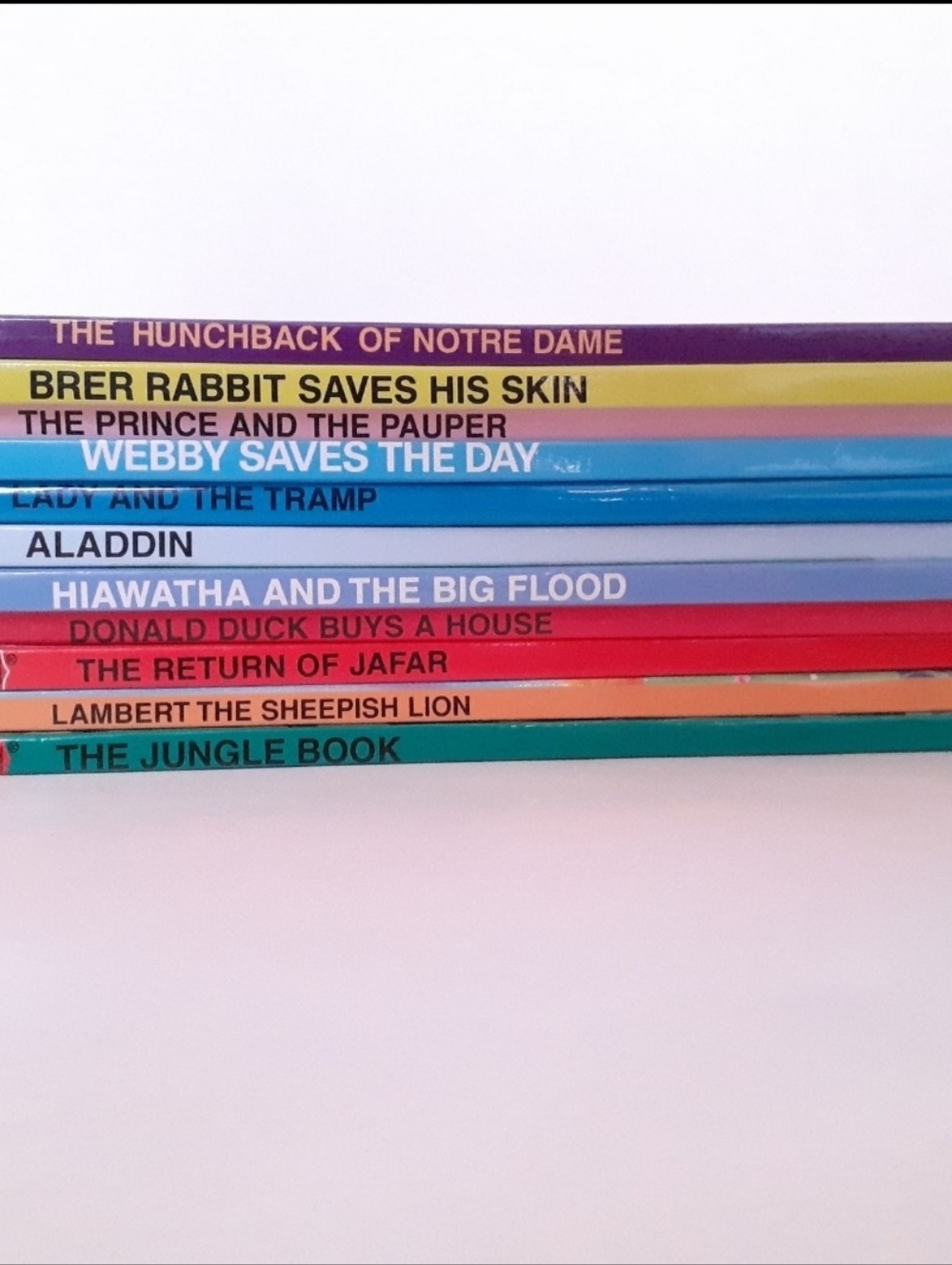 11 Walt Disney Medium (9 x 6 inches) Wonderful World of Reading Books Collection - Picture 2 of 6